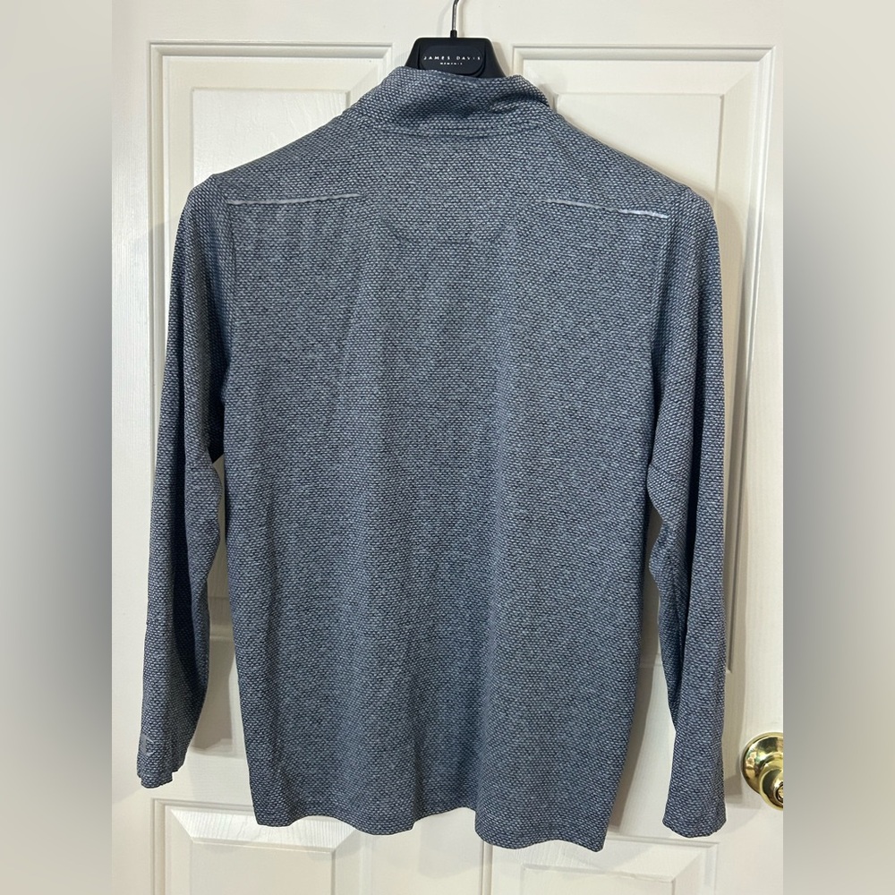 NCAA Clemson Tigers Gray Size Medium Champion Vapor PowerTrain 1/4 Zip Pullover - Picture 2 of 7